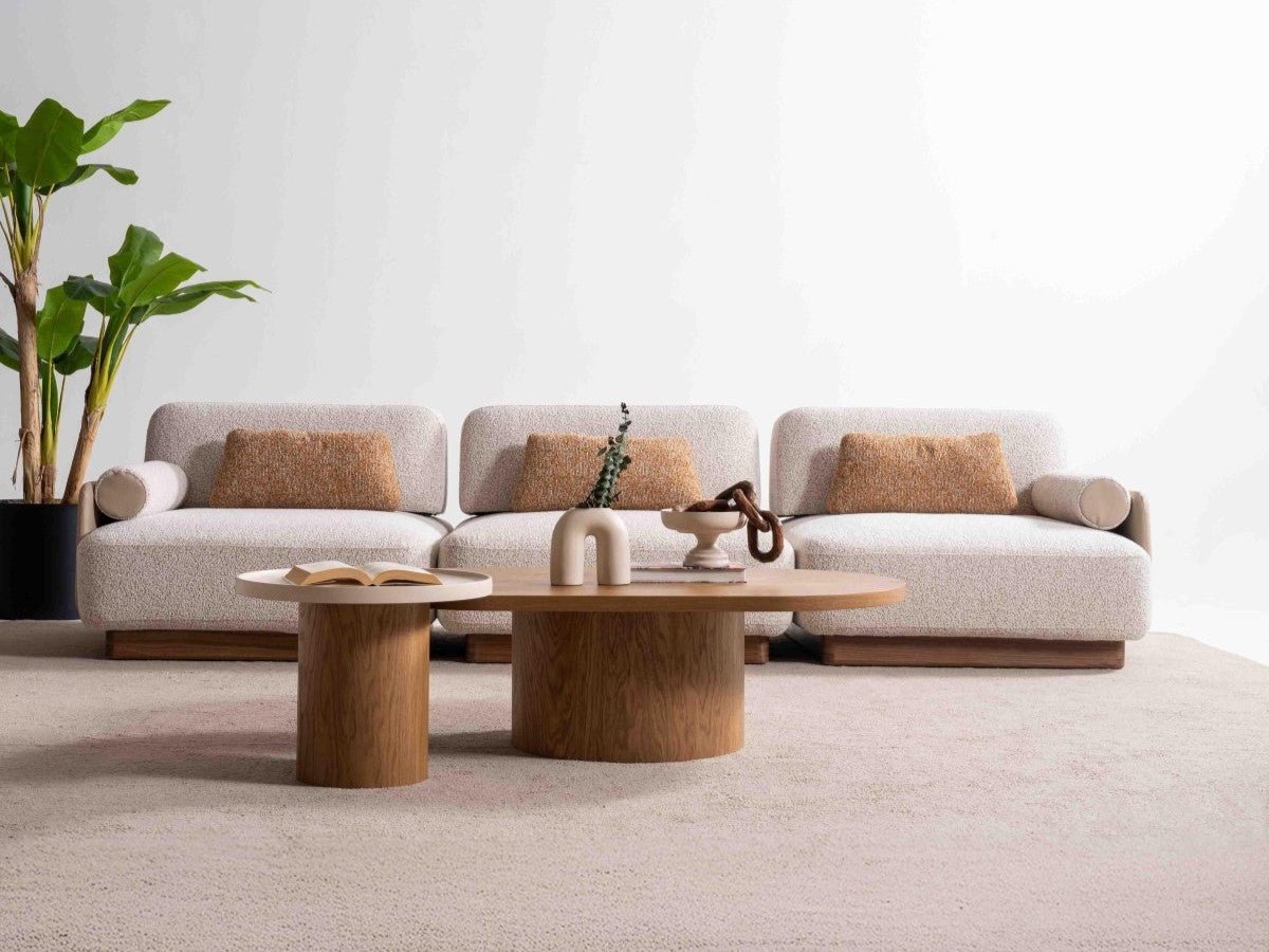 Cómo combinar muebles de sala, comedor y dormitorio - Monnry