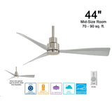 44" Abanico de Exterior e Interior - Monnry