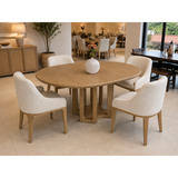 Set de Mesa de Comedor Extendible con 4 puestos