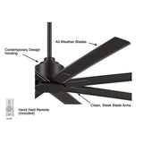 65" Abanico Exterior e Interior - Monnry