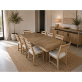 Set de Mesa de Comedor Extendible con 8 puestos