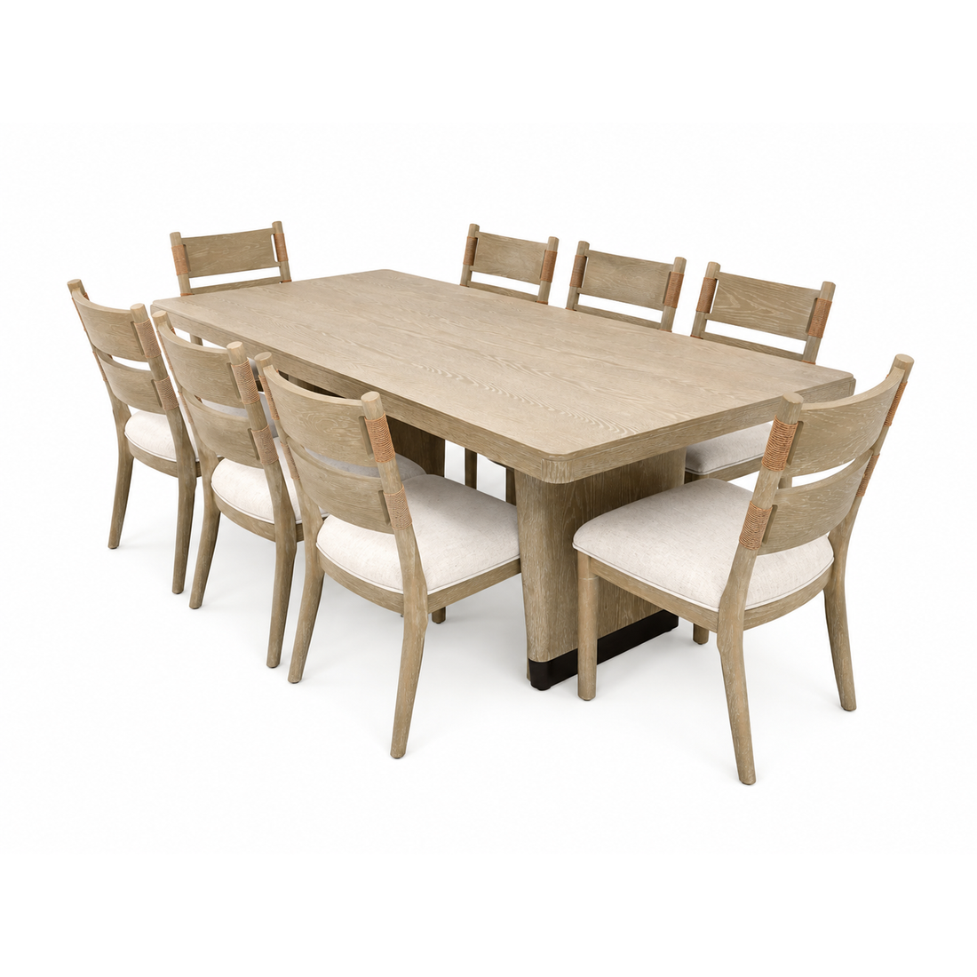 Dining Table Set with 4 Chairs