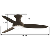 54" Abanico Inteligente de Exterior e Interior - Monnry