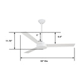 52" Abanico de Interior - Monnry