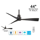 44" Abanico de Exterior e Interior - Monnry