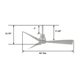 44" Abanico de Exterior e Interior - Monnry
