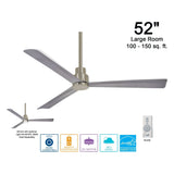 52" Abanico de Exterior e Interior - Monnry
