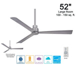 52" Abanico de Exterior e Interior - Monnry