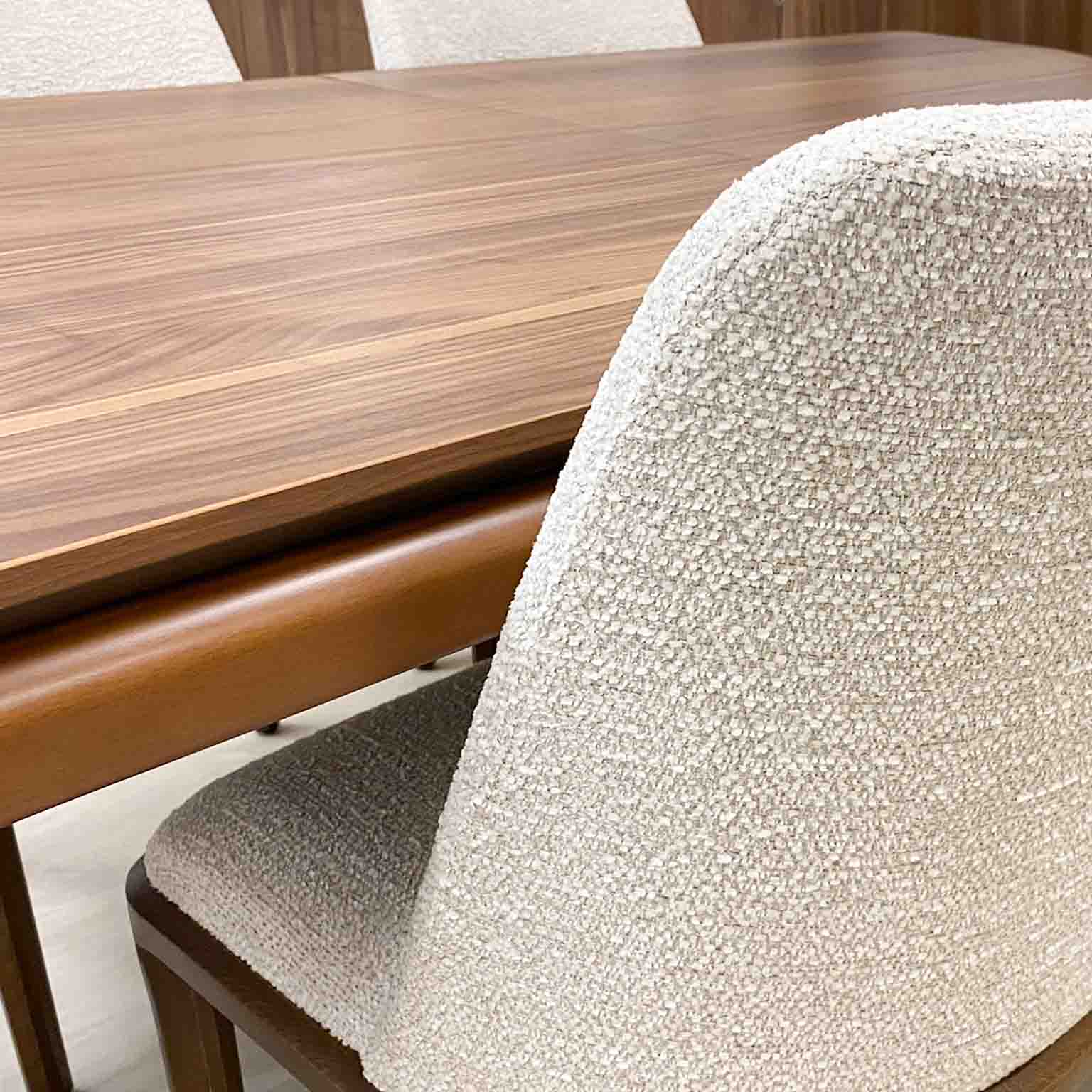 Set de Mesa de Comedor Expandible con 6 Sillas