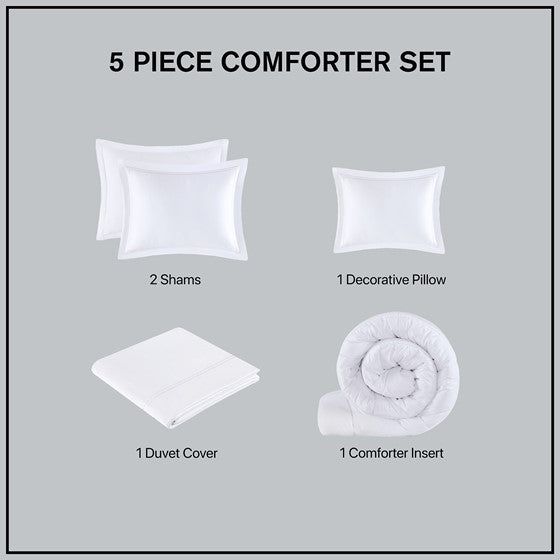 Set de Duvet King 5 piezas - Monnry