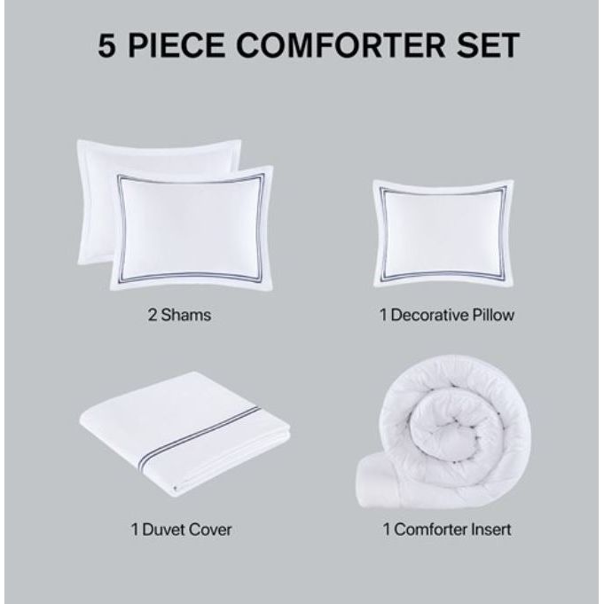 Set de Duvet King 5 piezas - Monnry