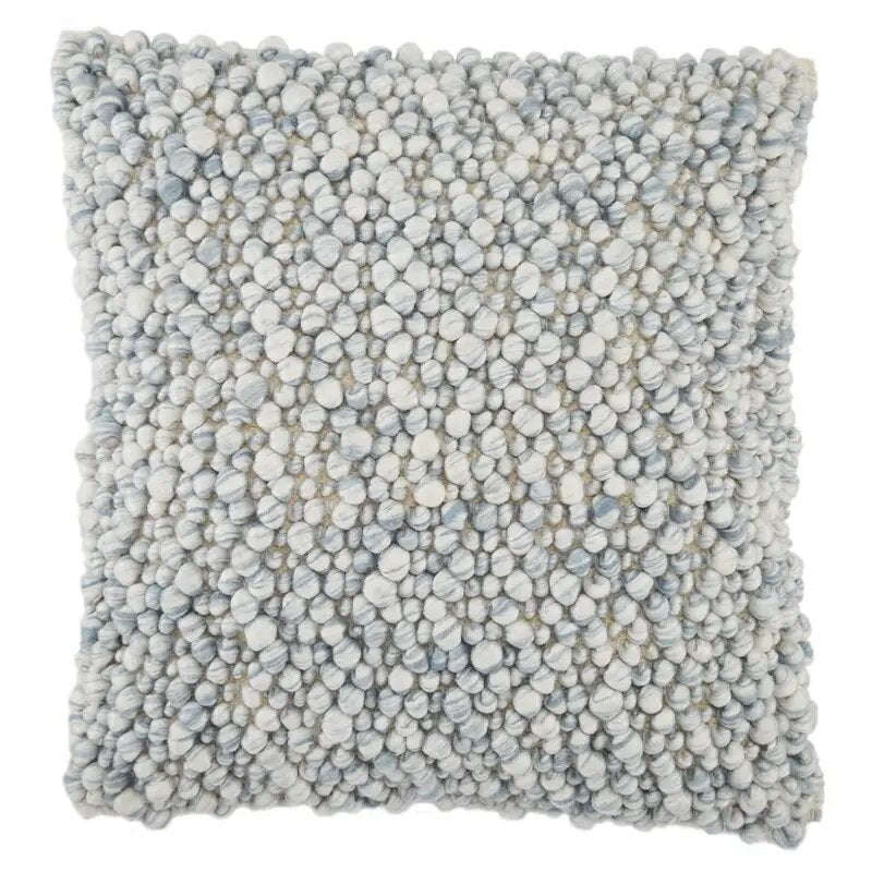 Decorative Feather-Filled Cushion