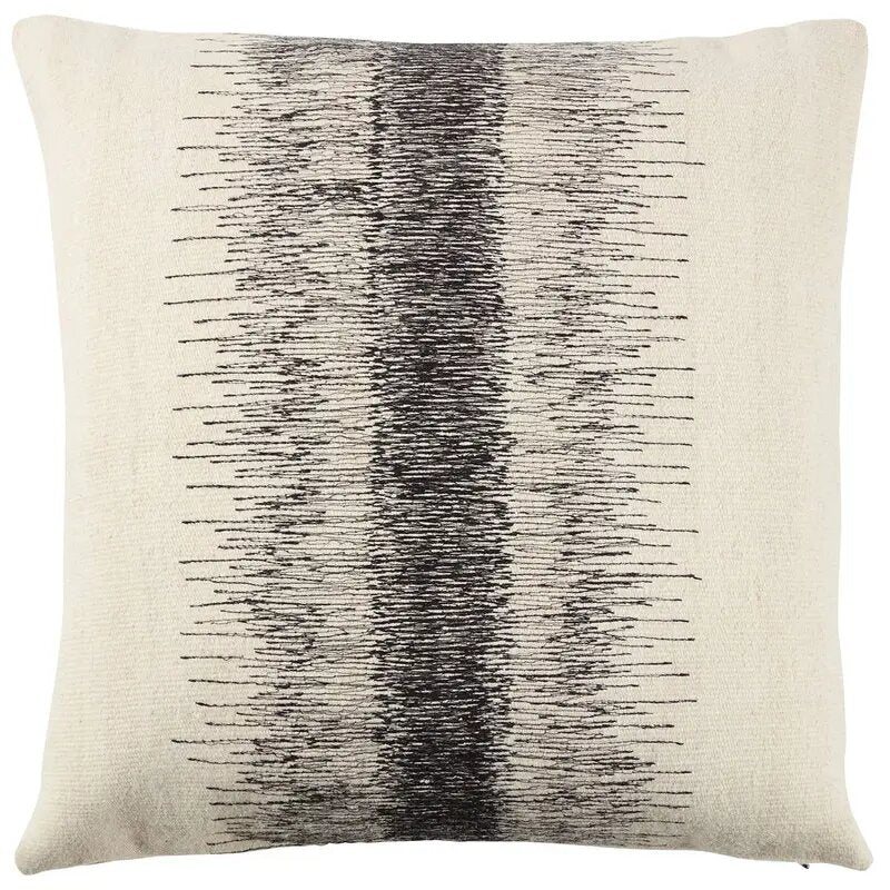 Decorative Feather-Filled Cushion