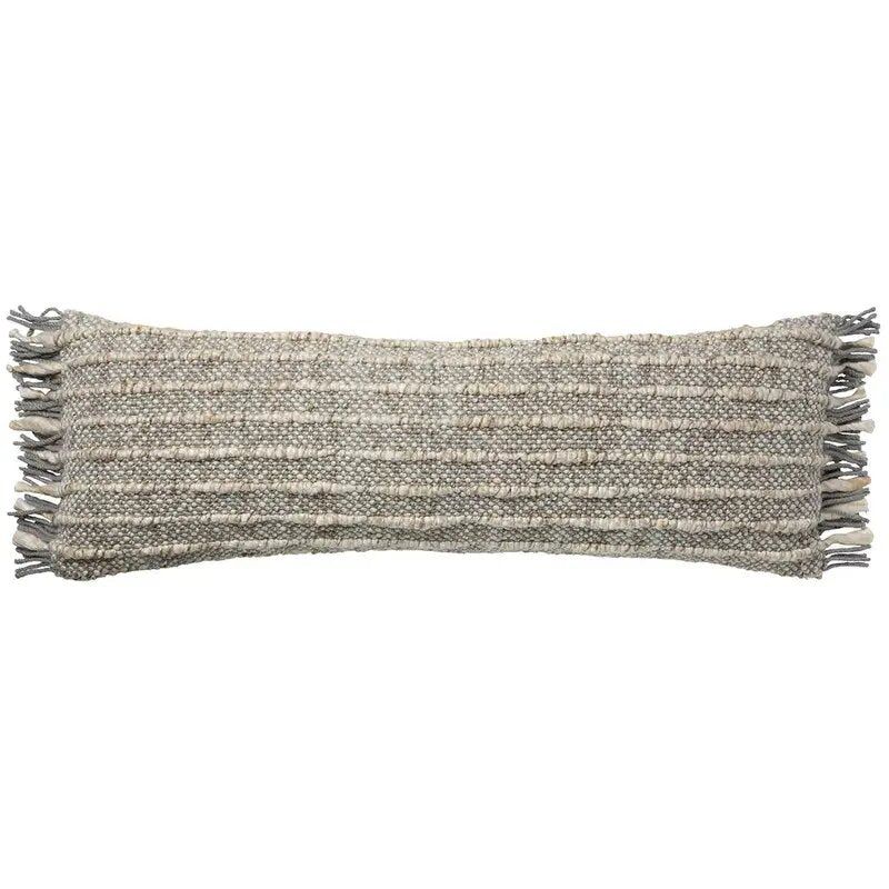 Decorative Feather-Filled Cushion