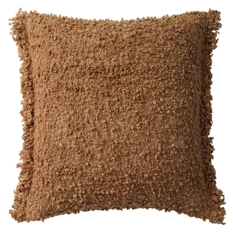Decorative Feather-Filled Cushion