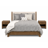 Queen Bed Set and 2 Nightstands