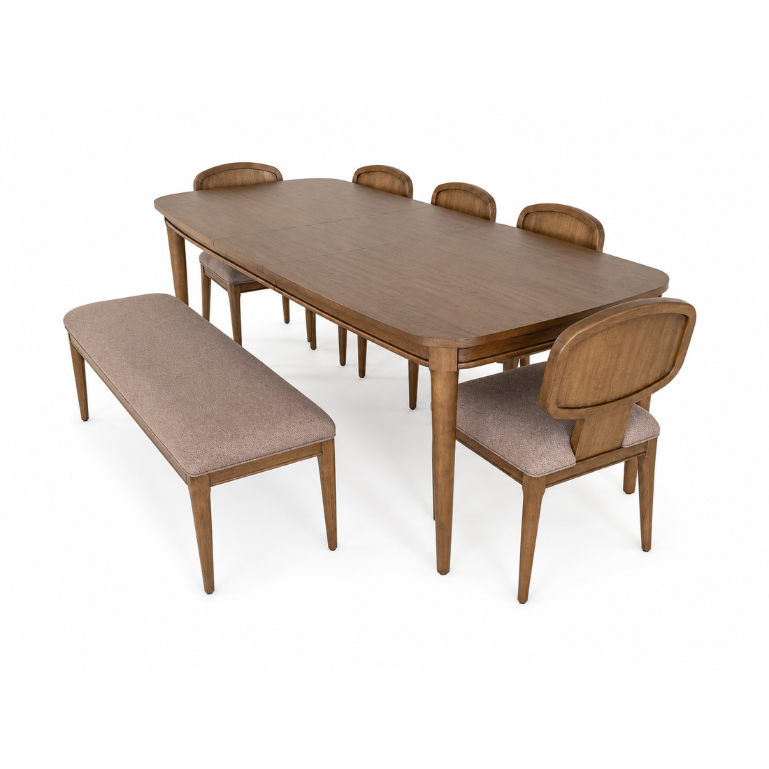 Dining Table Set with 4 Chairs