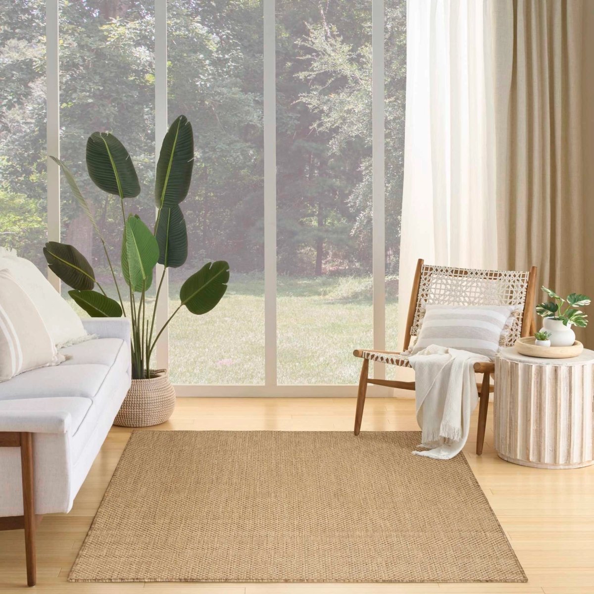 Alfombra de Exterior e Interior 5' x 7' Pies - Monnry