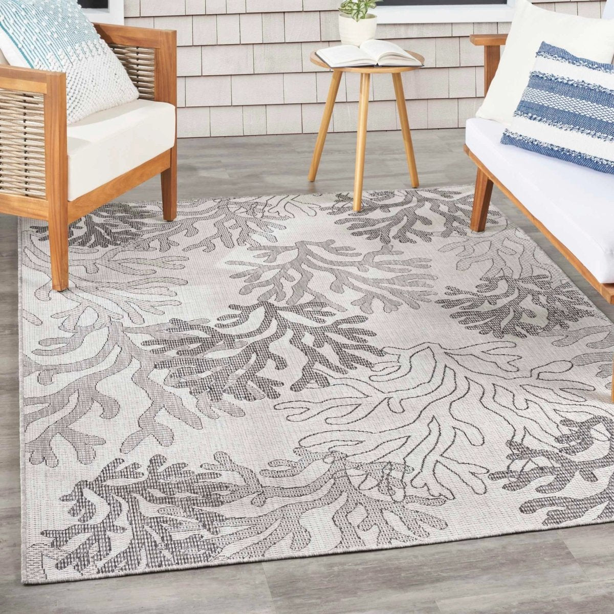 Alfombra de Exterior e Interior 5' x 7' Pies - Monnry