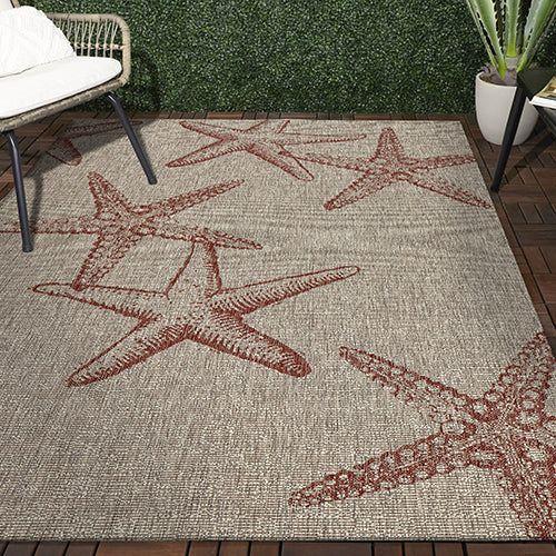 Alfombra de Exterior e Interior 5' x 7' Pies - Monnry