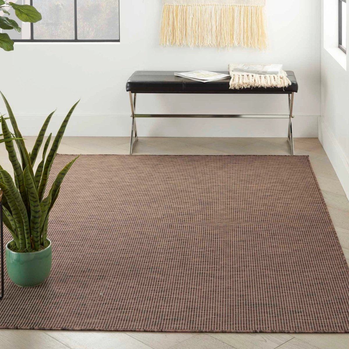 Alfombra de Exterior e Interior 5' x 7' Pies - Monnry