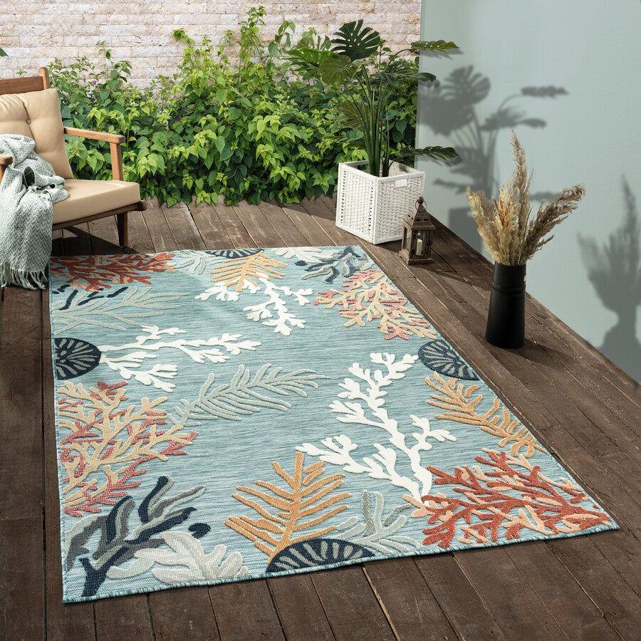 Alfombra de Exterior e Interior 5' x 7' Pies - Monnry