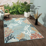 Alfombra de Exterior e Interior 5' x 7' Pies - Monnry