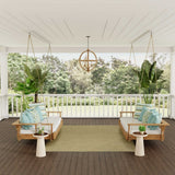 Alfombra de Exterior e Interior 7' x 10' Pies - Monnry