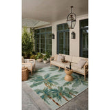Alfombra de Exterior e Interior 7' x 9' Pies - Monnry