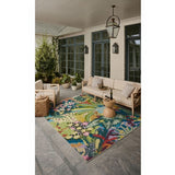 Alfombra de Exterior e Interior 7' x 9' Pies - Monnry