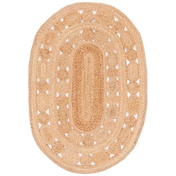 Alfombra Ovalda de Interior 6' x 9' Pies - Monnry