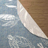 Alfombra Redonda de Exterior e Interior 5' Pies - Monnry