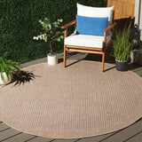 Alfombra Redonda de Exterior e Interior 7' Pies - Monnry