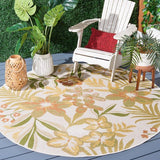 Alfombra Redonda de Exterior e Interior 7' Pies - Monnry