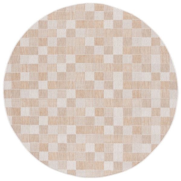 Alfombra Redonda de Exterior e Interior 7' Pies - Monnry
