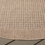 Alfombra Redonda de Exterior e Interior 7' Pies - Monnry