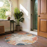 Alfombra Redonda de Exterior e Interior 8' Pies - Monnry