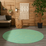Alfombra Redonda de Exterior e Interior 8' Pies - Monnry