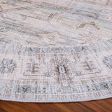 Alfombra Redonda Lavable de Interior 6' Pies - Monnry
