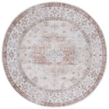 Alfombra Redonda Lavable de Interior 6' Pies - Monnry