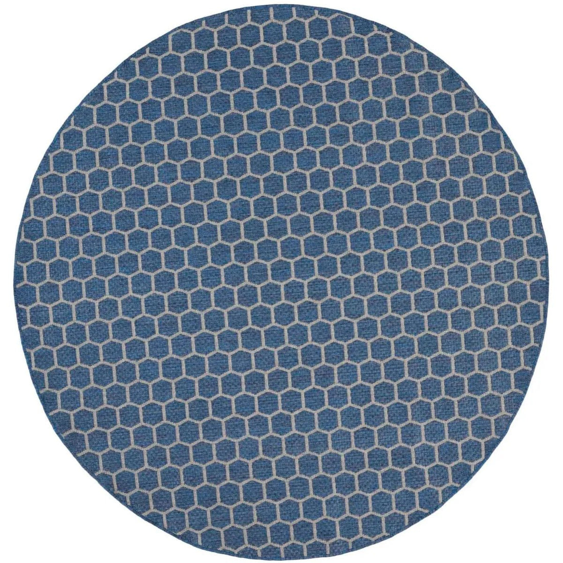 Alfombra Redonda Reversible de Exterior e Interior 8' Pies - Monnry