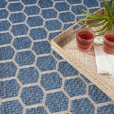 Alfombra Redonda Reversible de Exterior e Interior 8' Pies - Monnry