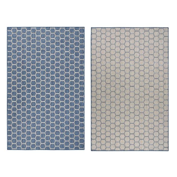 Alfombra Reversible de Exterior e Interior 8' x 10' Pies - Monnry