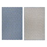 Alfombra Reversible de Exterior e Interior 8' x 10' Pies - Monnry