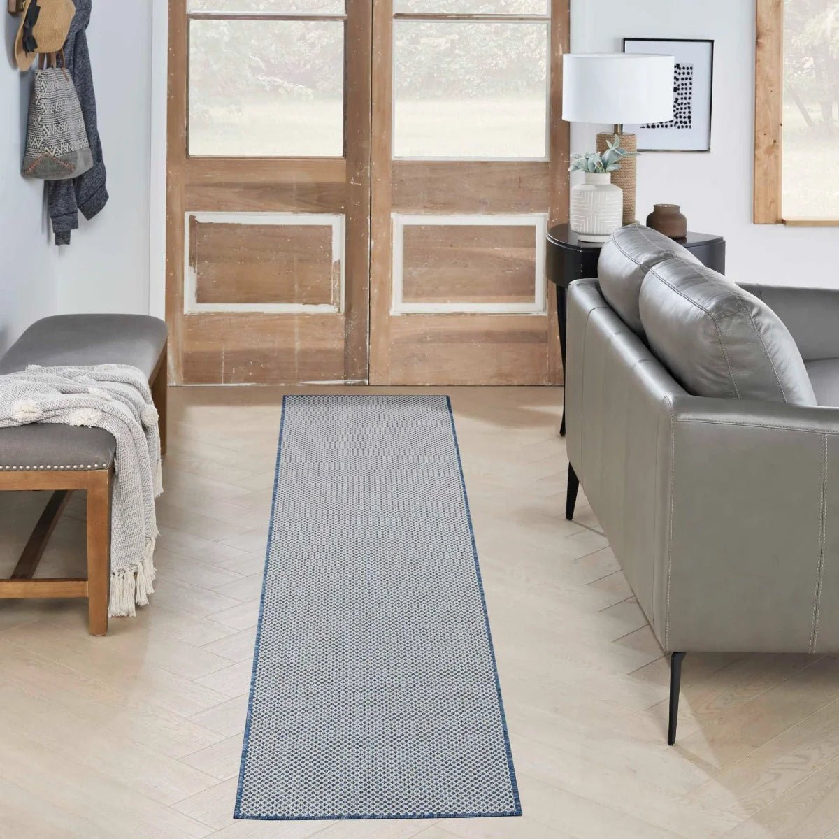 Alfombra Runner de Exterior e Interior 2' x 8' Pies - Monnry
