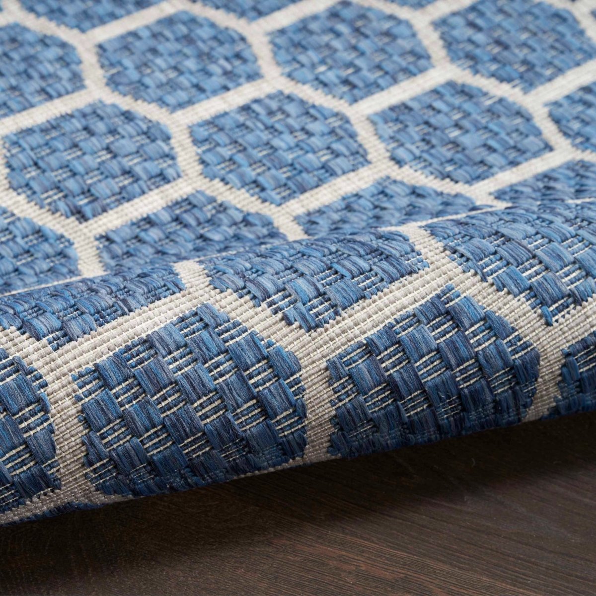 Alfombra Runner Reversible de Exterior e Interior 2' x 8' Pies - Monnry