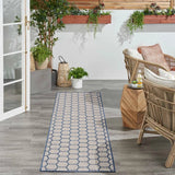 Alfombra Runner Reversible de Exterior e Interior 2' x 8' Pies - Monnry