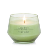 Candela Aromática 10 oz, Sage & Citrus - Monnry