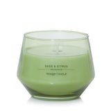 Candela Aromática 10 oz, Sage & Citrus - Monnry