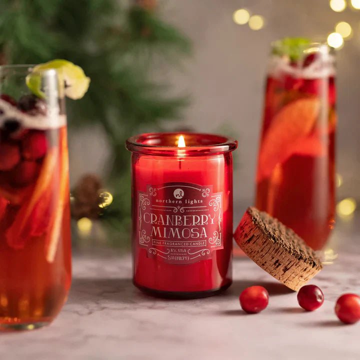 Candela aromática 5 oz Cranberry Mimosa - Monnry